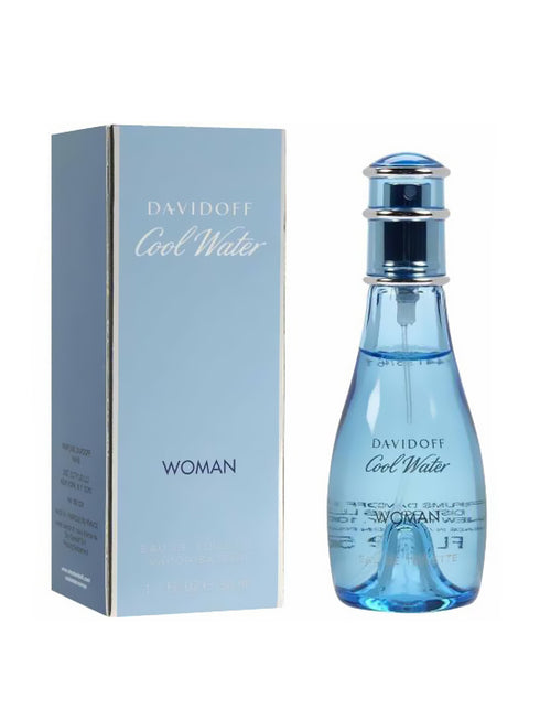 Cool Water Eau De Toilette Spray For Women By Davidoff